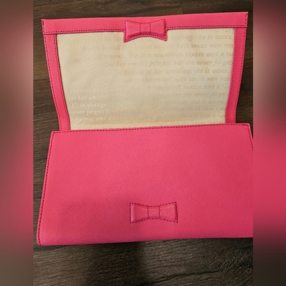 💕Kate Spade STORYBOOK Lining LOVE Clutch NWOT - Picture 6 of 16